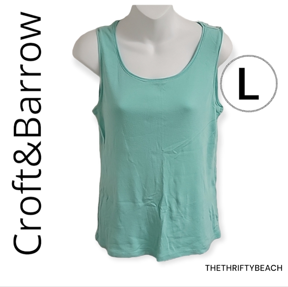 Croft&Barrow Mint Tank